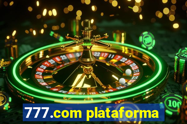 777.com plataforma